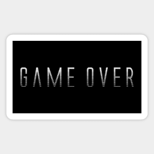 Game Over Magnet